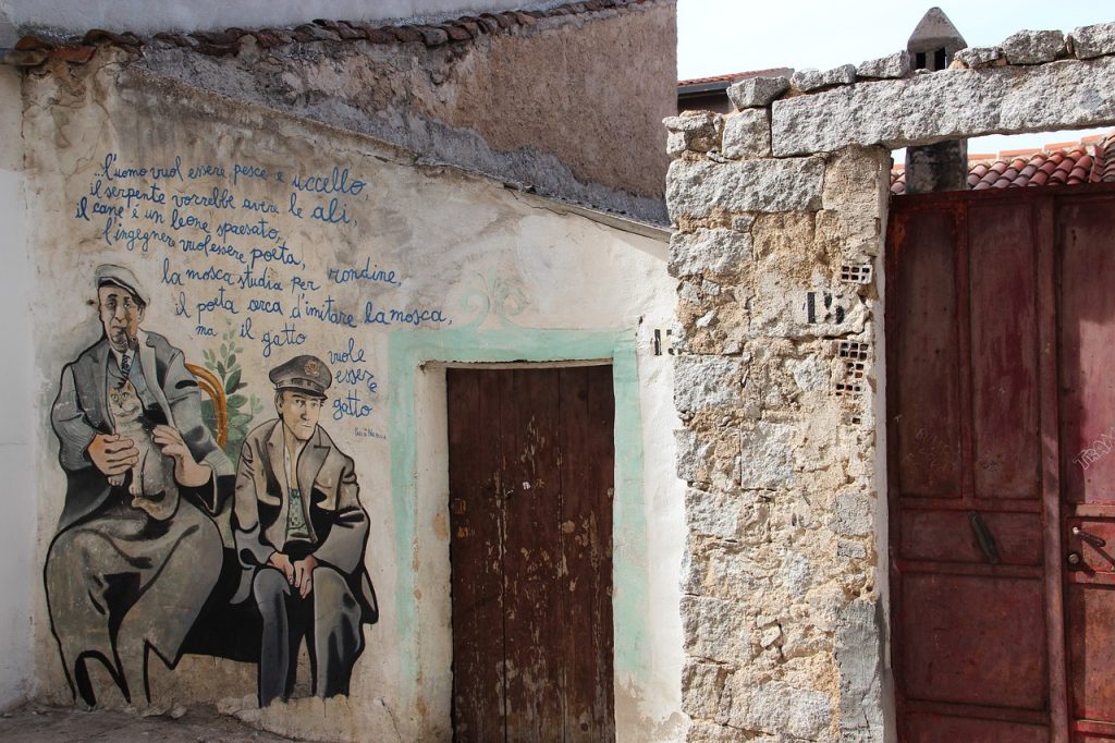 3 borghi dove dominano l'arte di strada dei murales e l'allegria del colore